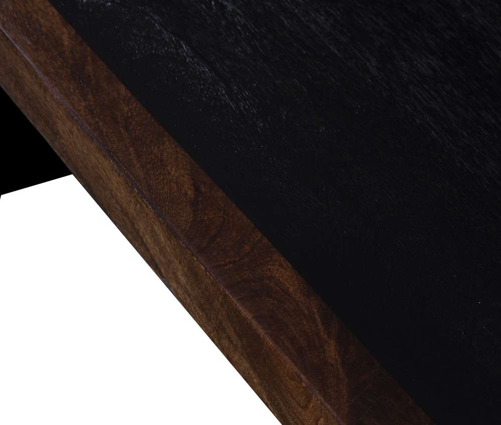 Porter Designs - Udo Solid Wood Dining Table, Black - 07-108-01-8791 veiw 9