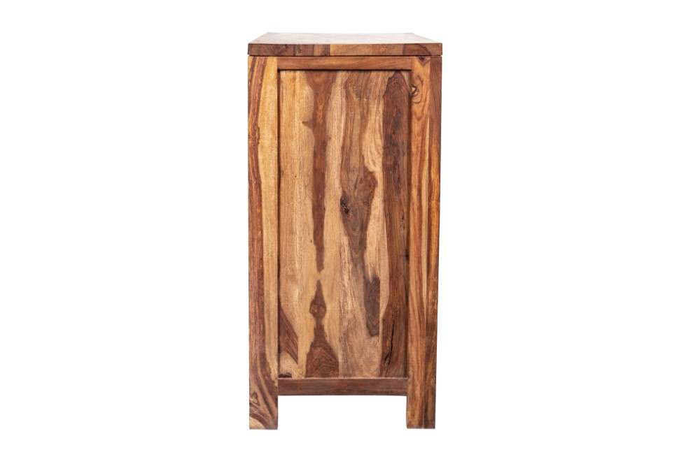 Porter Designs -  Urban Solid Sheesham Wood 2 Drawer Sideboard, Natural - 07-117-20-1422 veiw 3