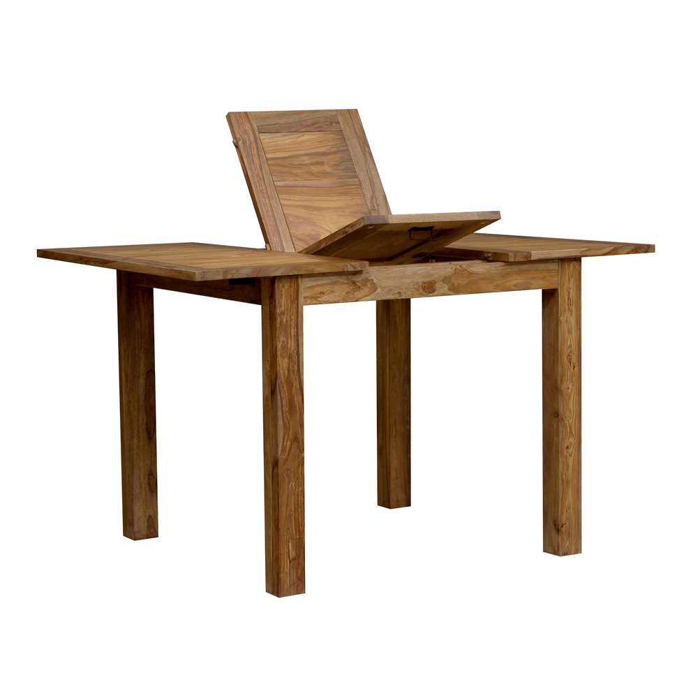 Porter Designs - Urban Solid Sheesham Wood 42in - 60in Butterfly Extension Counter Table, Natural - 07-117-08-1424 veiw 3