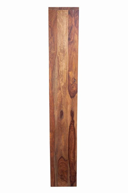 Porter Designs -  Urban Solid Sheesham Wood Asymmetric Shelves Bookcase, Natural - 10-117-01-8057 veiw 3