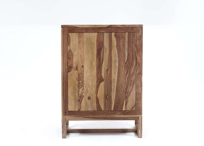 Porter Designs - Urban Solid Sheesham Wood Bar Cabinet, Natural - 07-117-30-1126 veiw 4