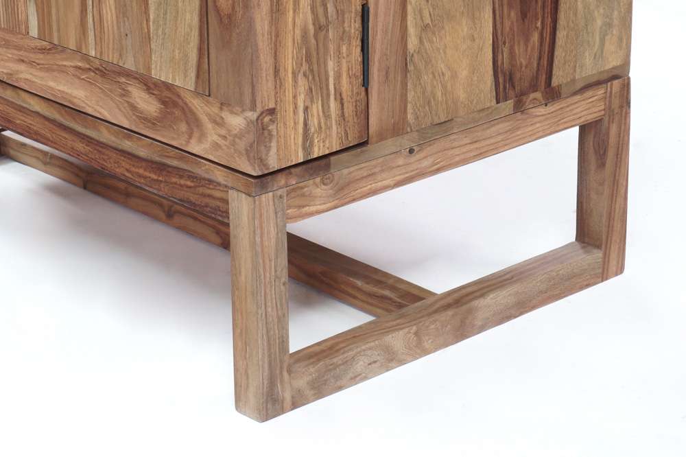 Porter Designs - Urban Solid Sheesham Wood Bar Cabinet, Natural - 07-117-30-1126 veiw 7