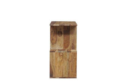 Porter Designs -  Urban Solid Sheesham Wood Bookcase, Natural - 10-117-01-4498 veiw 3