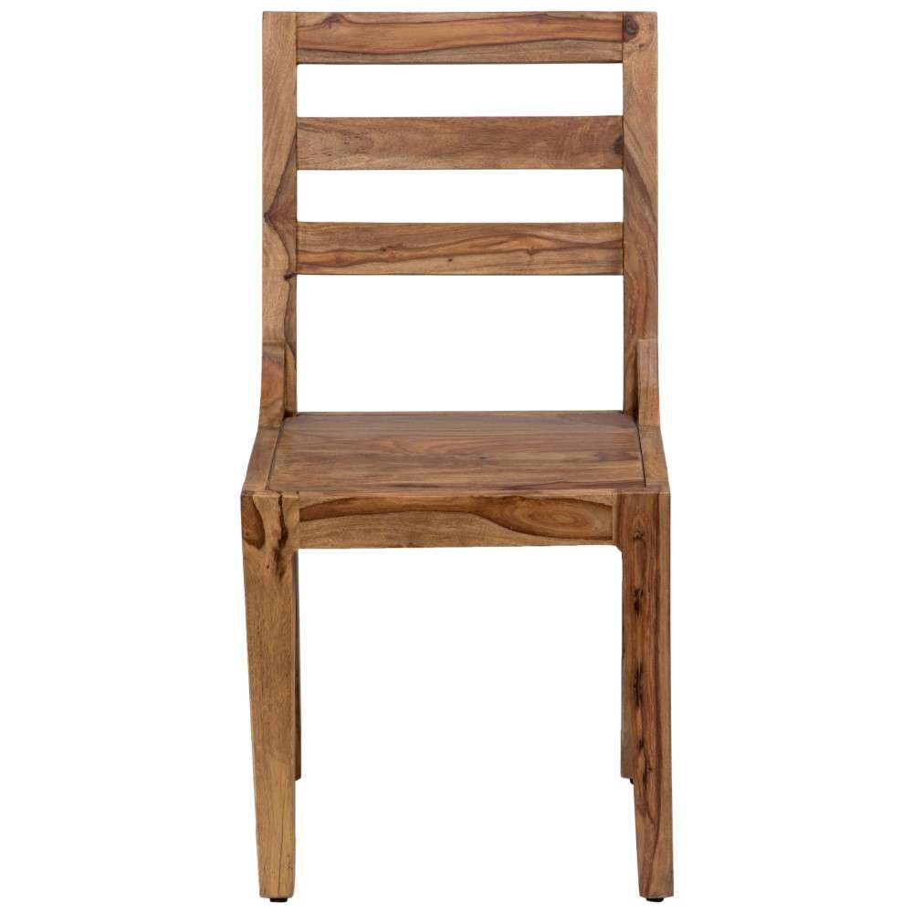 Porter Designs -  Urban Solid Sheesham Wood Dining Chair, Brown - 07-117-02-1128 veiw 2