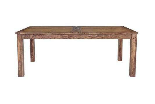 Porter Designs - Urban Solid Sheesham Wood Double Leaf Dining Table, Brown - 07-117-01-1129 veiw 2