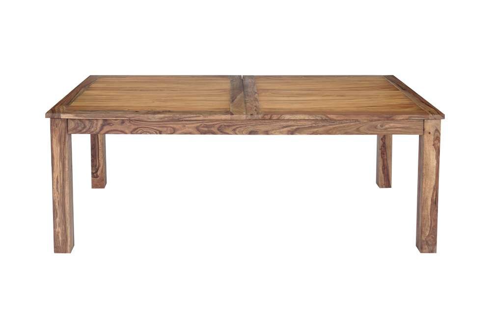 Porter Designs - Urban Solid Sheesham Wood Double Leaf Dining Table, Brown - 07-117-01-1129 veiw 4