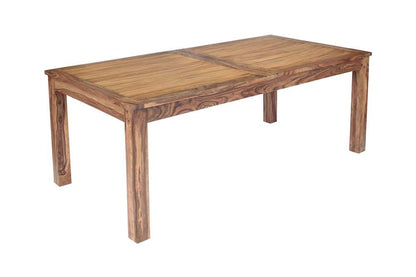 Porter Designs - Urban Solid Sheesham Wood Double Leaf Dining Table, Brown - 07-117-01-1129 veiw 5