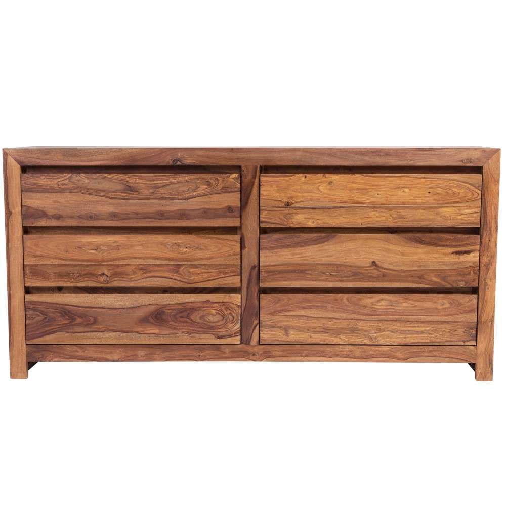 Porter Designs -  Urban Solid Sheesham Wood Dresser, Natural - 04-117-01-1427 veiw 3