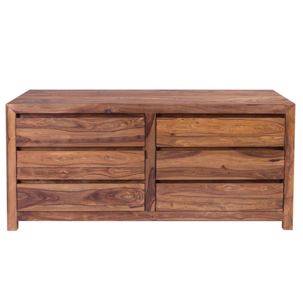 Porter Designs -  Urban Solid Sheesham Wood Dresser, Natural - 04-117-01-1427 veiw 4