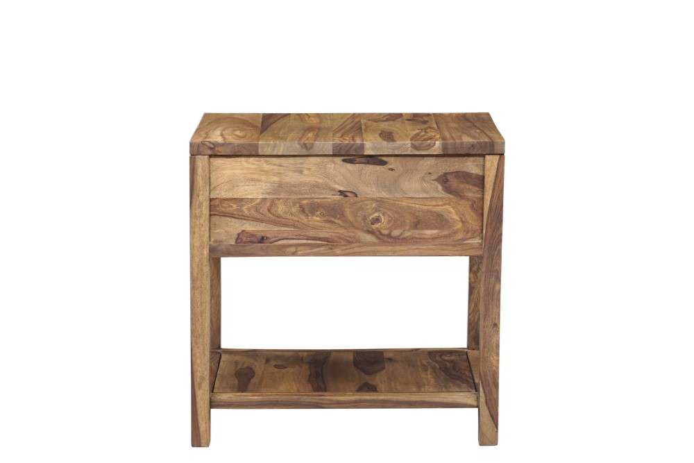 Porter Designs -  Urban Solid Sheesham Wood End Table, Natural - 07-117-07-2922 veiw 3