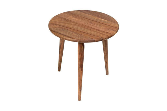 Porter Designs - Urban Solid Sheesham Wood End Table, Natural - 05-117-07-1450 veiw 1