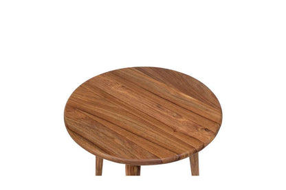 Porter Designs - Urban Solid Sheesham Wood End Table, Natural - 05-117-07-1450 veiw 5