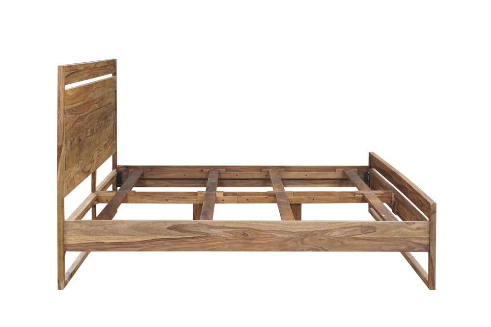 Porter Designs -  Urban Solid Sheesham Wood King Bed, Natural - 04-117-17-1429-KIT veiw 3