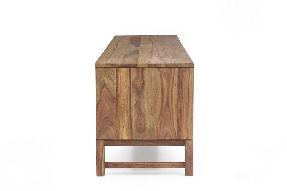 Porter Designs - Urban Solid Sheesham Wood TV Stand, Brown - 06-117-03-1436 veiw 3