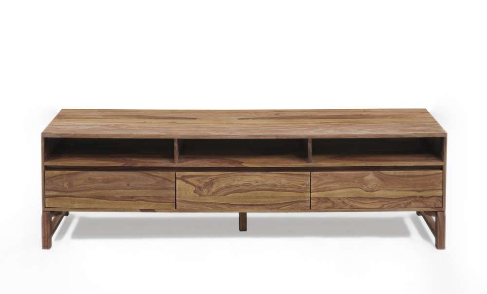 Porter Designs - Urban Solid Sheesham Wood TV Stand, Brown - 06-117-03-1436 veiw 4