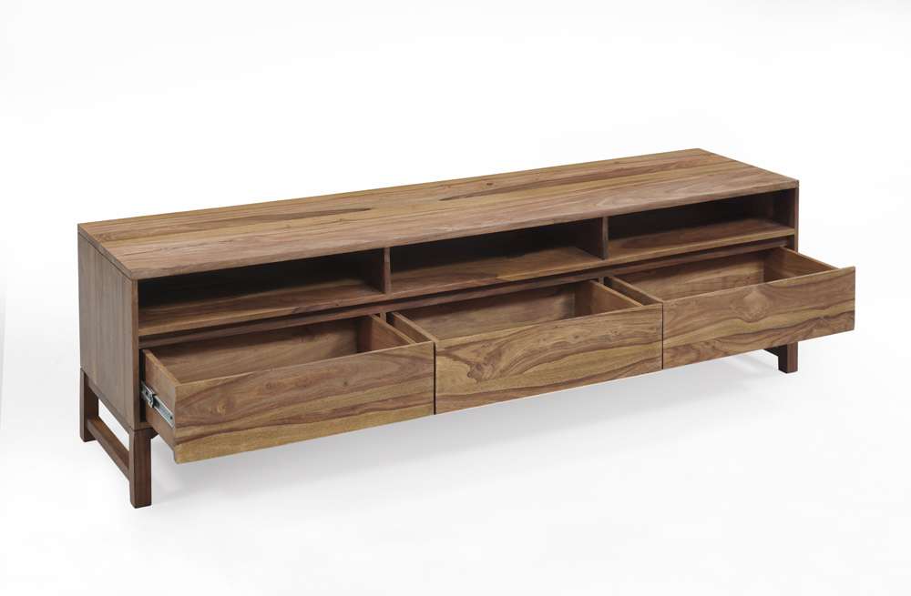 Porter Designs - Urban Solid Sheesham Wood TV Stand, Brown - 06-117-03-1436 veiw 7