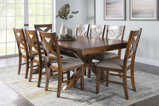 Powell Company - 9-Pc Wd Kraven Dining Set - 713-417M3 veiw 1