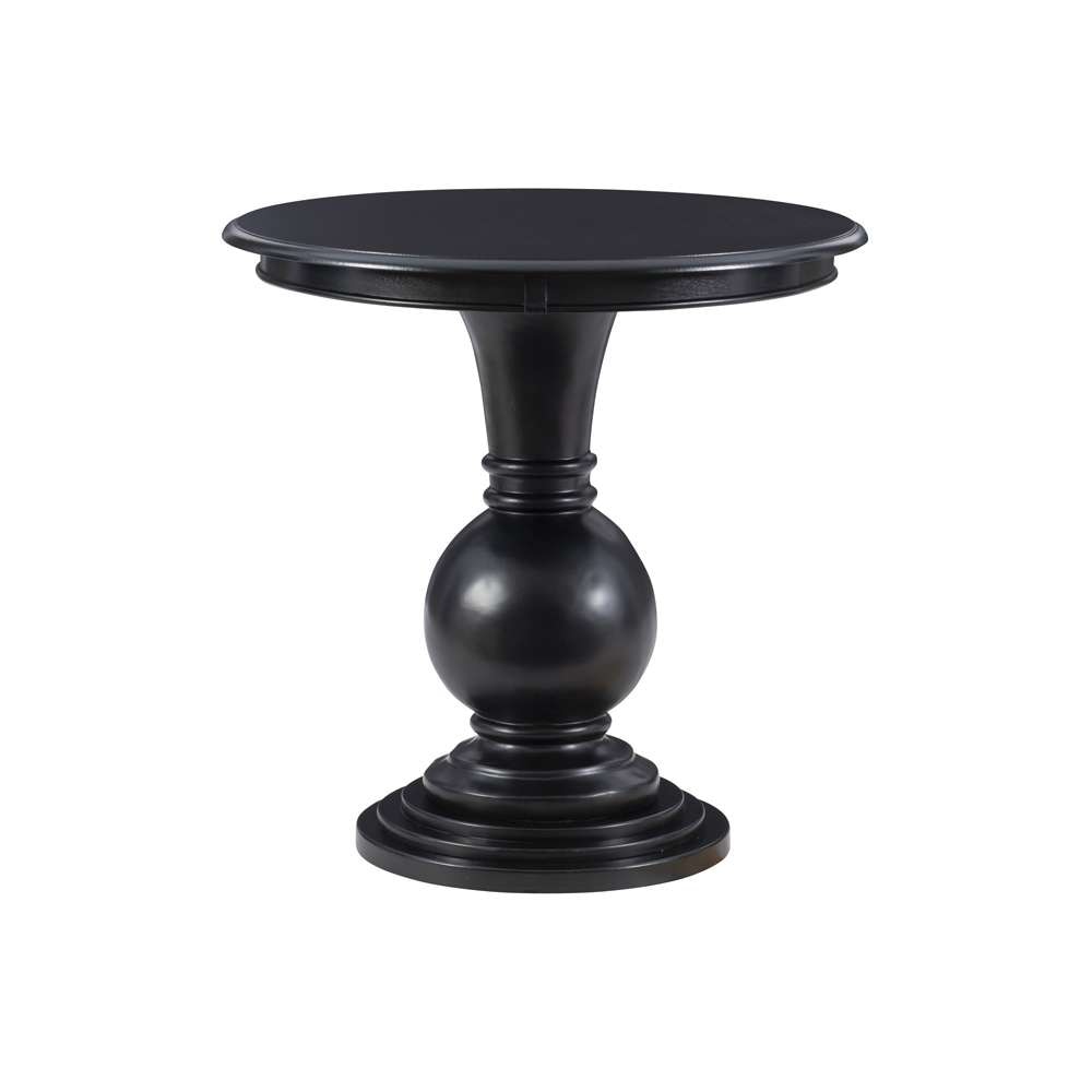 Powell Company - Adeline Round Accent Table Black - D1431A21B veiw 3