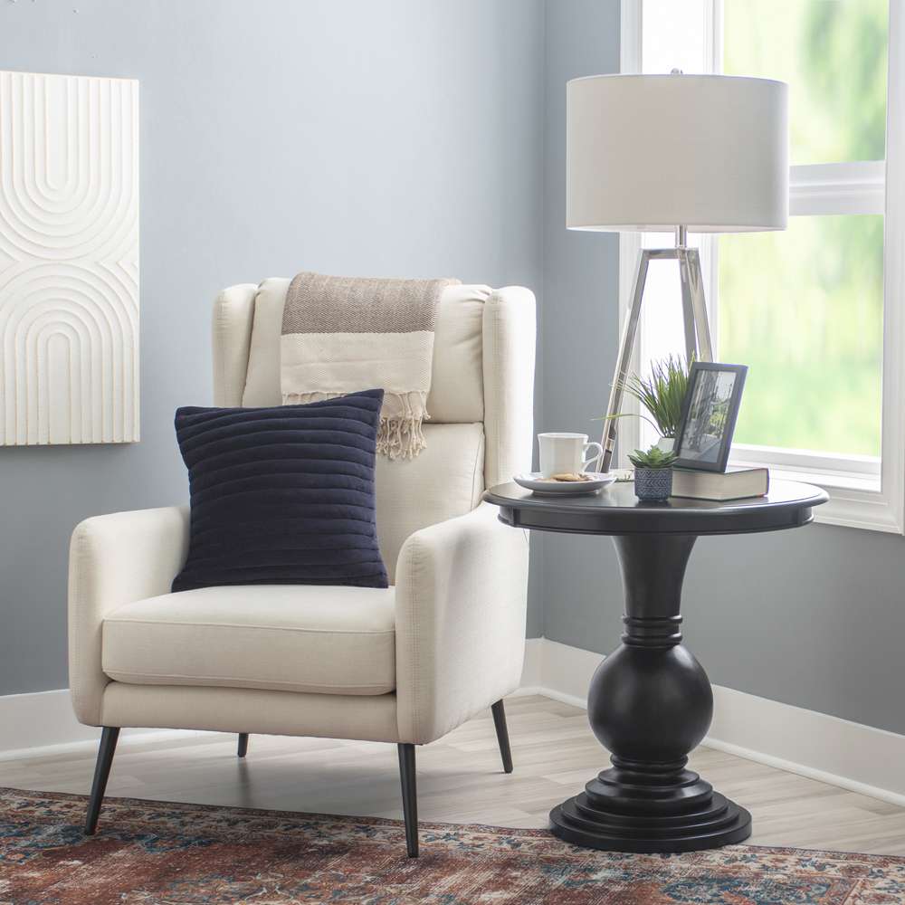 Powell Company - Adeline Round Accent Table Black - D1431A21B veiw 6