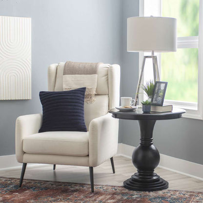 Powell Company - Adeline Round Accent Table Black - D1431A21B veiw 6