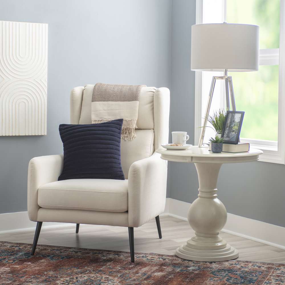 Powell Company - Adeline Round Accent Table Cream - D1431A21CRE veiw 5