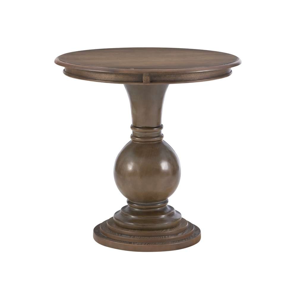 Powell Company - Adeline Round Accent Table Natural - D1431A21N veiw 2