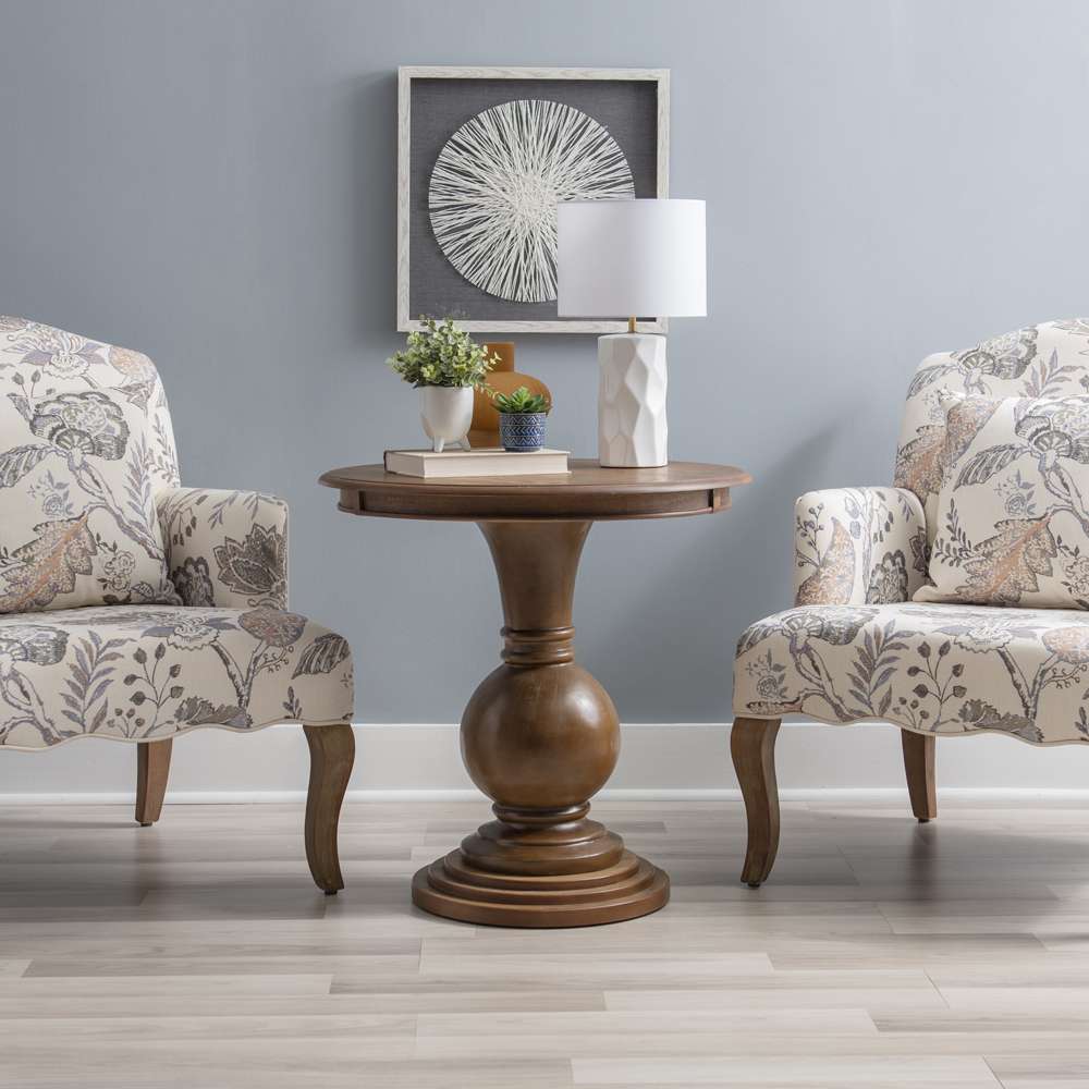 Powell Company - Adeline Round Accent Table Natural - D1431A21N veiw 5