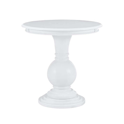 Powell Company - Adeline Round Accent Table White - D1431A21W veiw 1