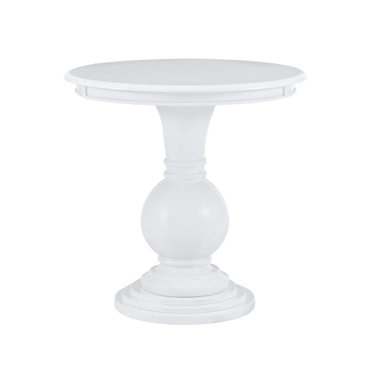 Powell Company - Adeline Round Accent Table White - D1431A21W veiw 1
