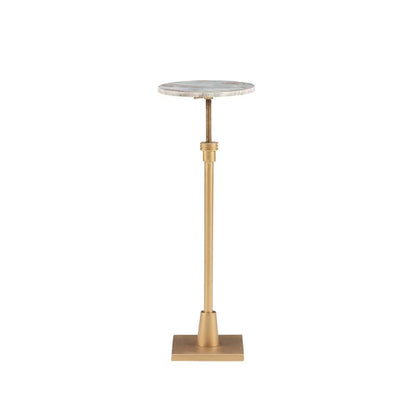 Powell Company - Amyn Adj Drink Table Gold With Sandy Marble - D1462A21G veiw 5
