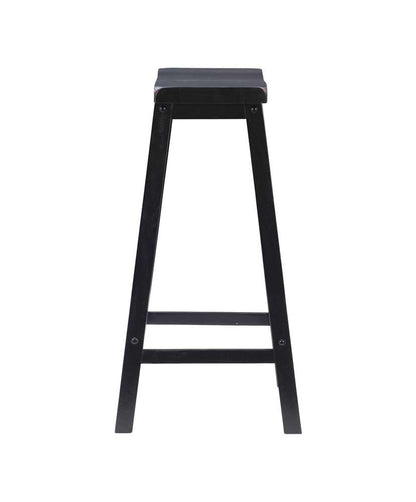 Powell Company - Antique Black With Sand Through Terra Cotta Bar Stool - 502-431 veiw 3