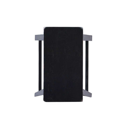 Powell Company - Antique Black With Sand Through Terra Cotta Bar Stool - 502-431 veiw 4