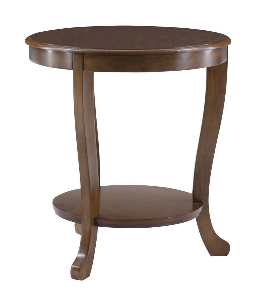 Powell Company - Aubert Accent Side Table, Hazelnut - D1260A19H veiw 3