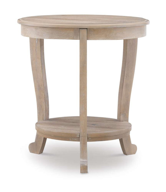 Powell Company - Aubert Accent Side Table, Natural - D1260A19N veiw 2
