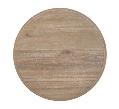 Powell Company - Aubert Accent Side Table, Natural - D1260A19N veiw 4
