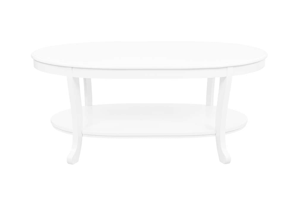 Powell Company - Aubert Coffee Table, White - D1416A21CTW veiw 3