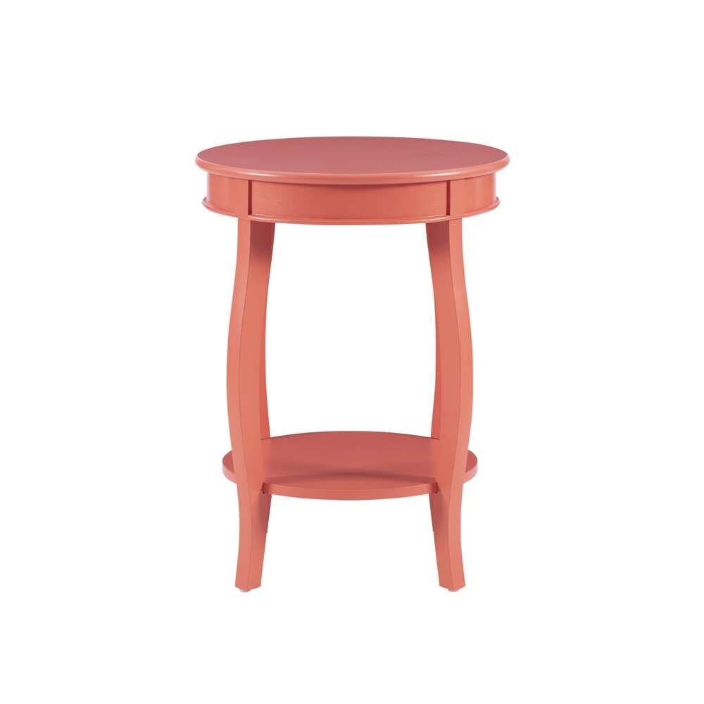 Powell Company - Aura Side Table Coral - D1359A20C veiw 2