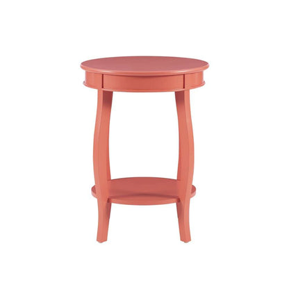 Powell Company - Aura Side Table Coral - D1359A20C veiw 2