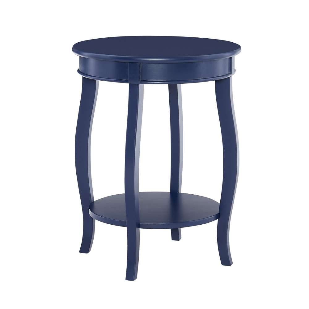 Powell Company - Aura Side Table Navy - D1359A20NB veiw 1