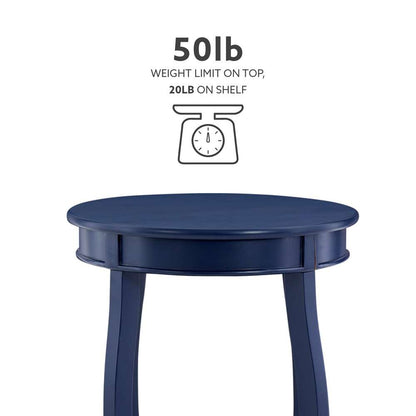 Powell Company - Aura Side Table Navy - D1359A20NB veiw 4