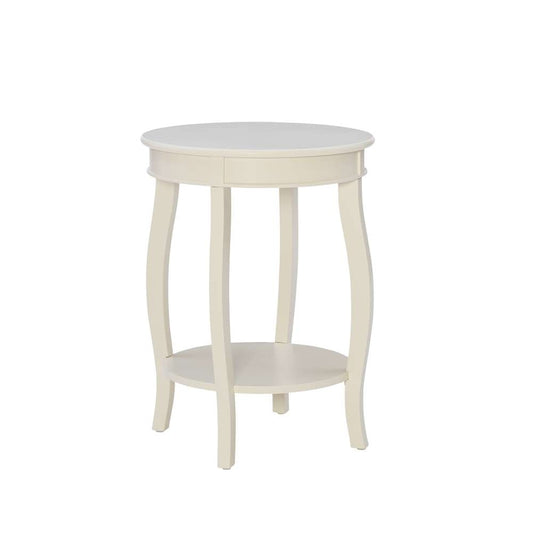 Powell Company - Aura Side Table Off White - D1359A20OW veiw 1