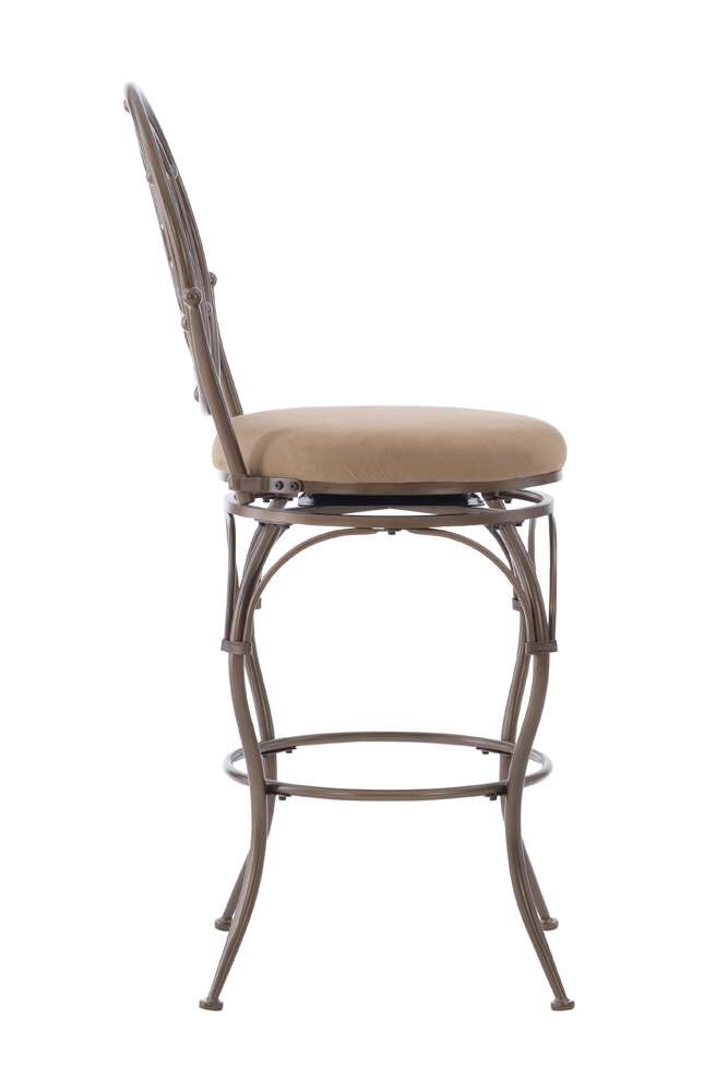 Powell Company - Baila Big And Tall Scroll Circle Back Barstool - 586-847 veiw 5