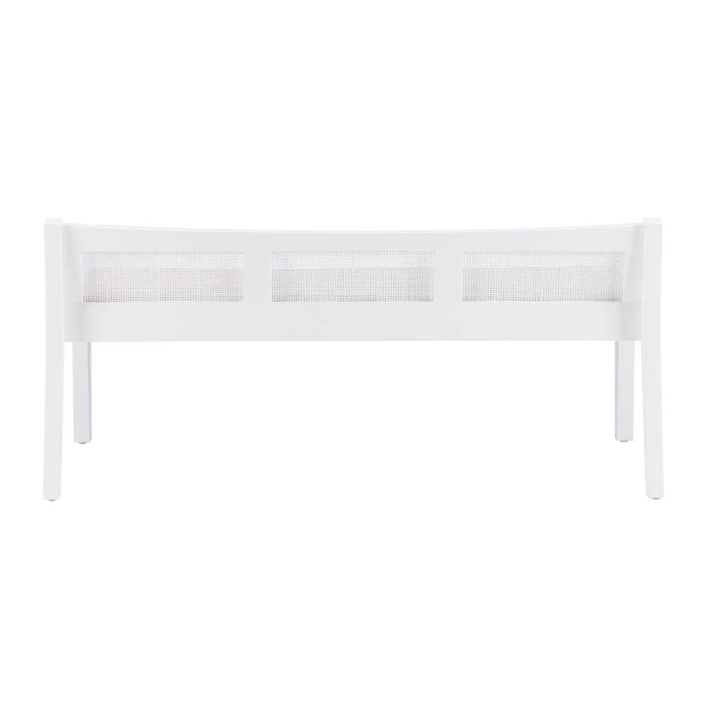 Powell Company - Bauer Cane Bench White - D1277S19W veiw 5
