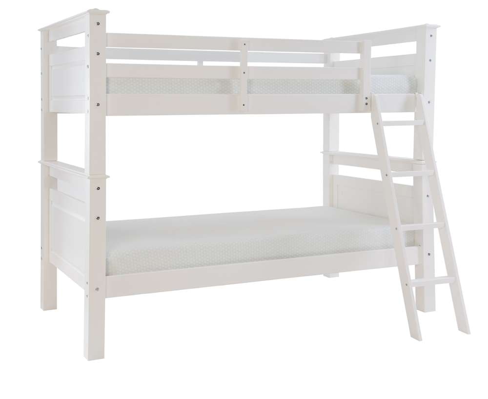 Powell Company - Beckett Twin Over Twin Bunk Bed, White - D1028Y16W veiw 1