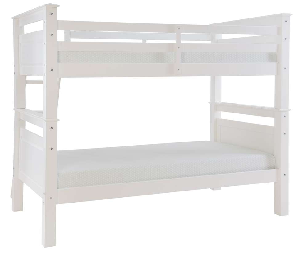 Powell Company - Beckett Twin Over Twin Bunk Bed, White - D1028Y16W veiw 4