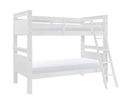 Powell Company - Beckett Twin Over Twin Bunk Bed, White - D1028Y16W veiw 6
