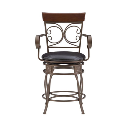 Powell Company - Beeson Big And Tall Counter Stool Arm - D1441B21CSAR veiw 2
