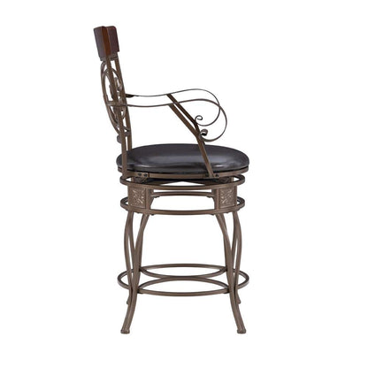 Powell Company - Beeson Big And Tall Counter Stool Arm - D1441B21CSAR veiw 3