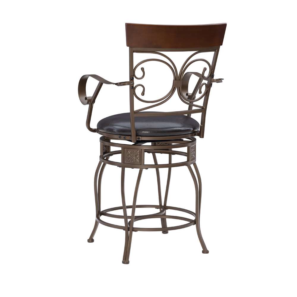Powell Company - Beeson Big And Tall Counter Stool Arm - D1441B21CSAR veiw 4