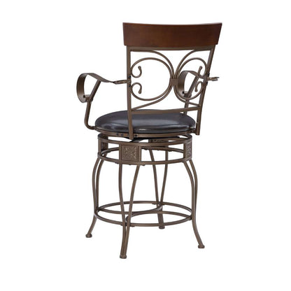 Powell Company - Beeson Big And Tall Counter Stool Arm - D1441B21CSAR veiw 4